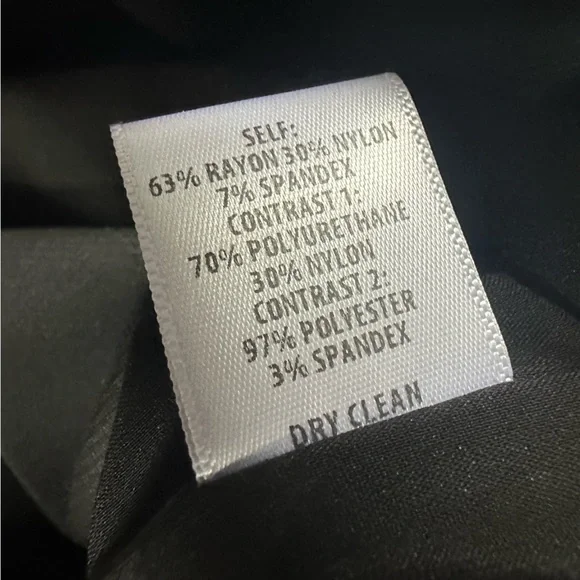 Bailey 44 USA Dark Olive and Black Double Breasted Knit Jacket Womens Medium - Picture 12 of 13